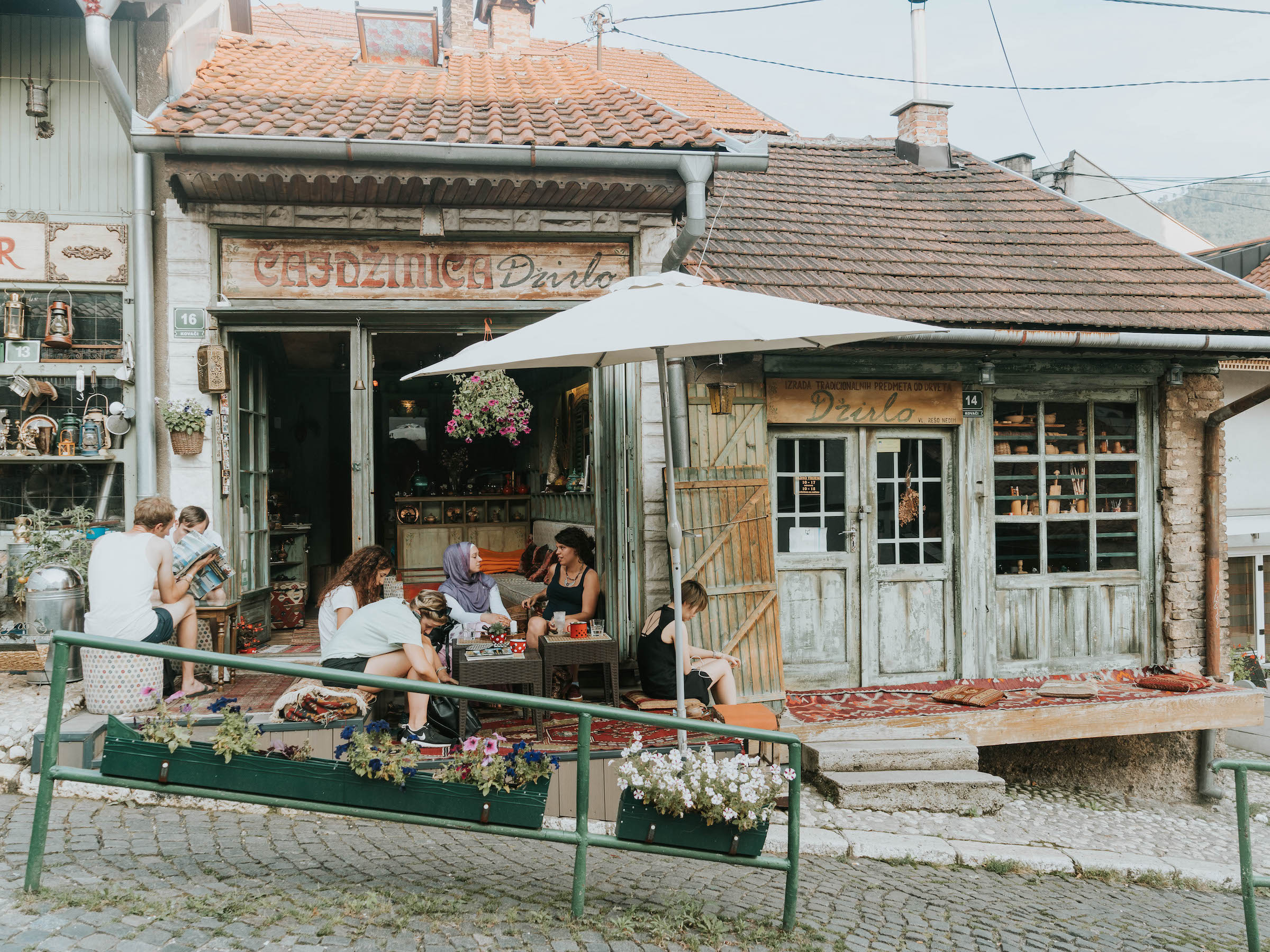 Tea House Džirlo in Sarajevo, Bosnia and Herzegovina